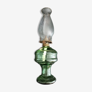 Glass kerosene lamp