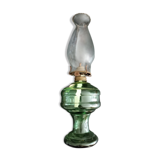Glass kerosene lamp