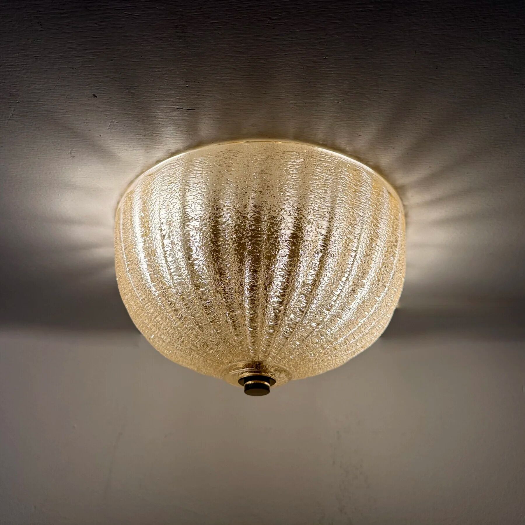 Barovier & Toso ceiling lamp 'Mezabala' 1970s
