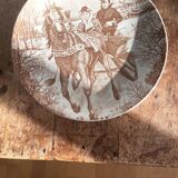 Former delft's grand plat signed o. eerelman 1839 made in holland
