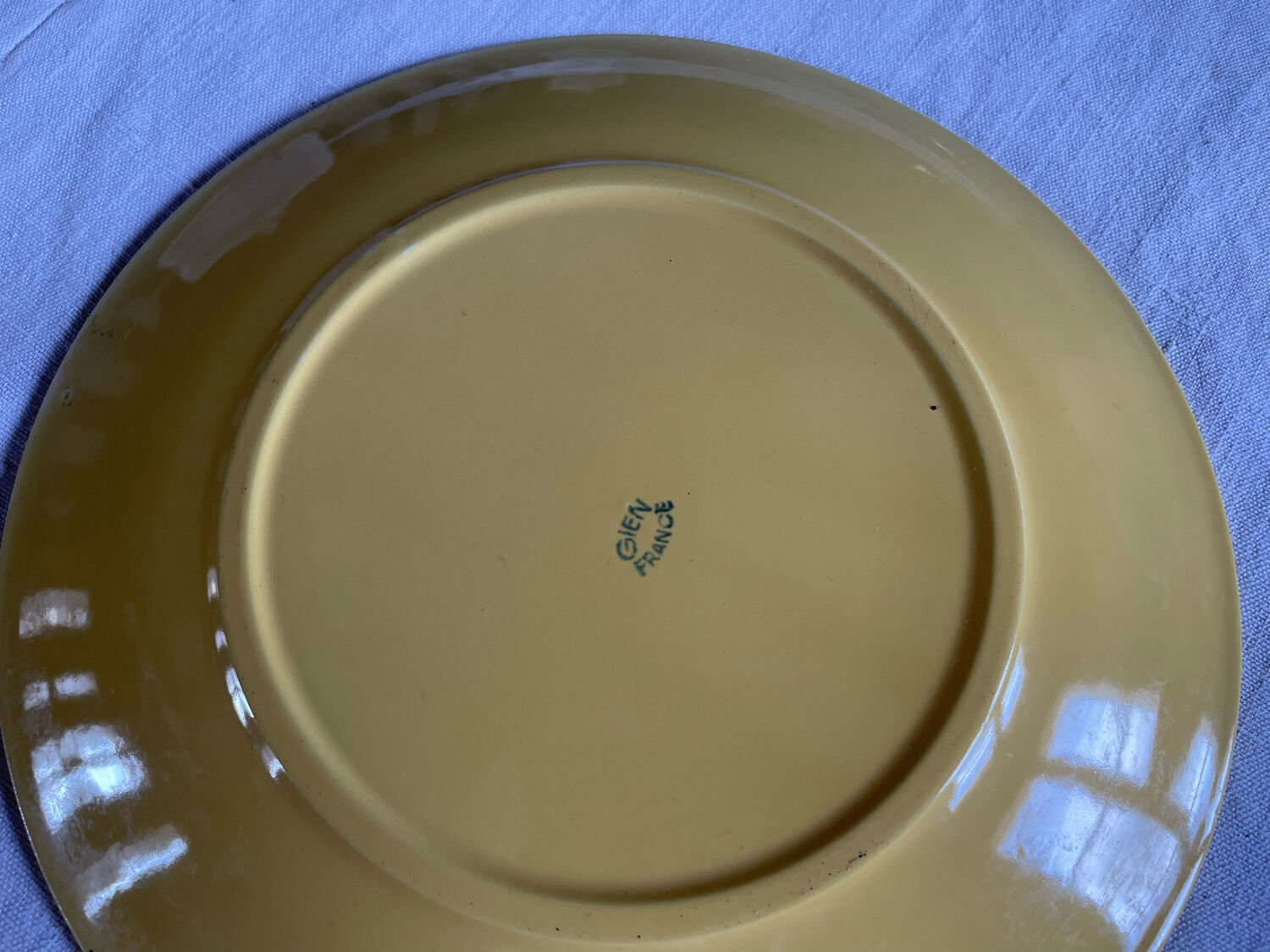 Assiettes plates Gien
