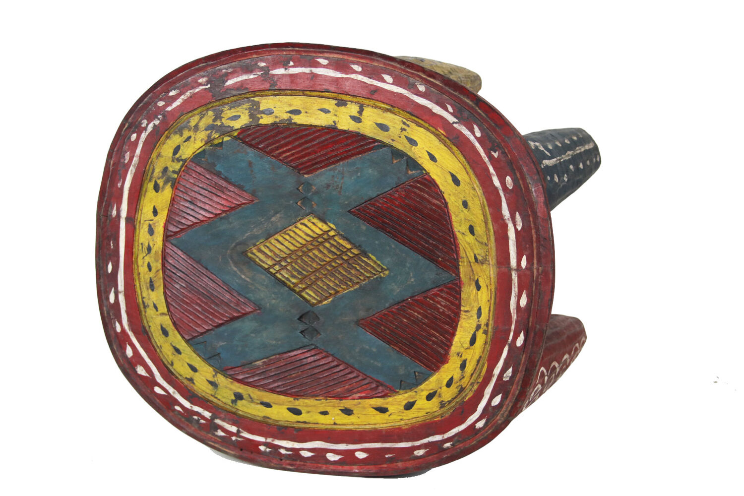 African nupe stool from nigeria