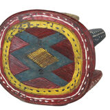 African nupe stool from nigeria