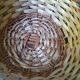 Vintage rattan and wicker basket