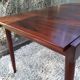 Table extensible en palissandre