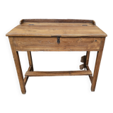 Ancien bureau - pupitre en teck birman