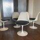 115 Tulip dining chairs by Eero Saarinen for Knoll Inc. / Knoll International