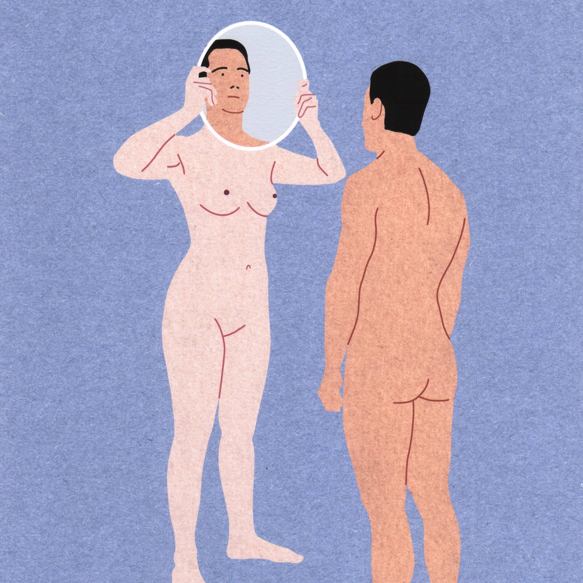 See me in you, art print 13x18 cm, numbered and signed