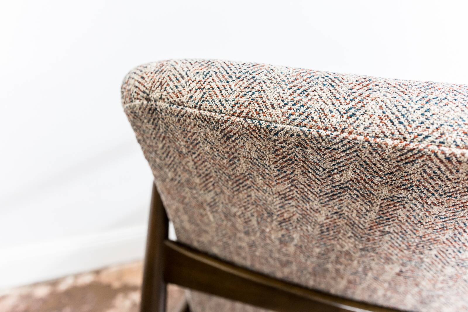 Mid-century Armchairs GFM-64 by Edmund Homa, Poland, 1960's, set of 2