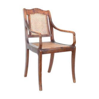 Fauteuil canné