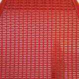 Braided plastic armchair and steel design 50s - 60s