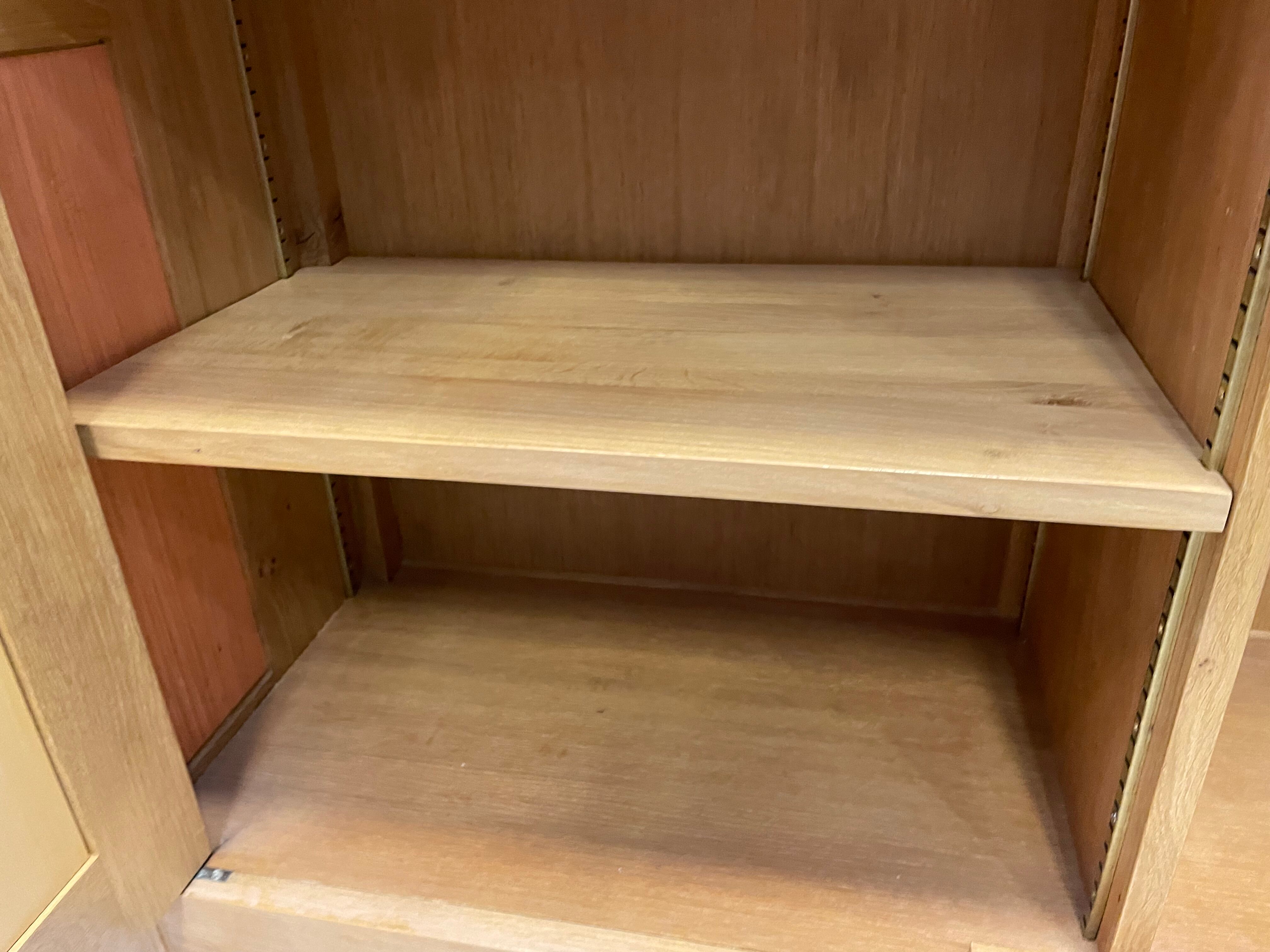 Wardrobe in solid oak