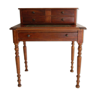 Bureau à gradin avec tirette