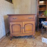 Meuble télé en merisier