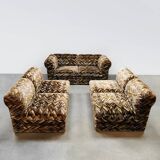 Vintage design modular sofa 'Geometric dessin'
