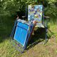 Chaises de camping pliantes années 70 , chaises de jardin