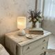 White alabaster lamp - Alabaster night light