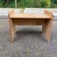 Vintage Scandinavian shelf in solid wood 48cm