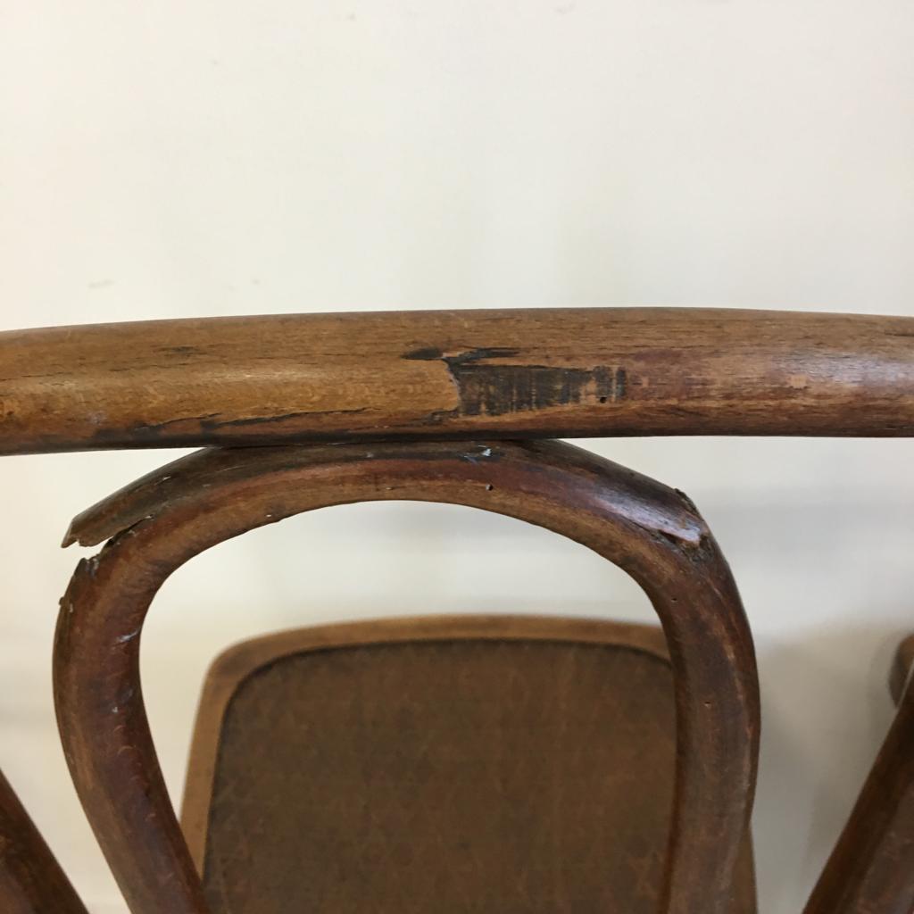 Pair of bistro chairs