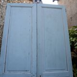 paire de grandes portes en bois ancienne