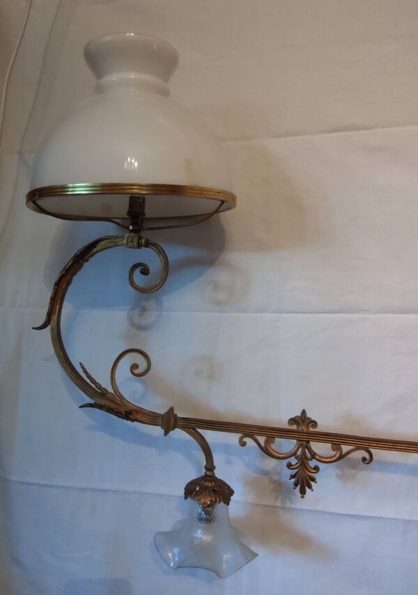 Ancienne grande suspension de billard
