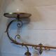 Old large billiard pendant light