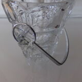 Seau à glace en verre vintage