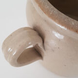 Old terracotta butterpot