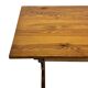 Vintage Pinewood Dining Table Desk with Drawer 60s Design