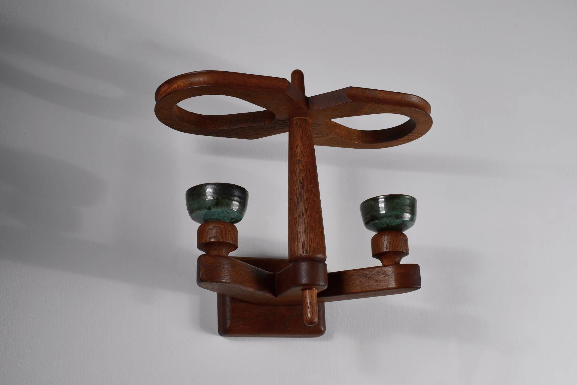 Wall lamp by Guillerme et Chambron for Votre Maison. 1960s (B)