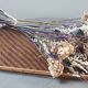 Rattan service plate