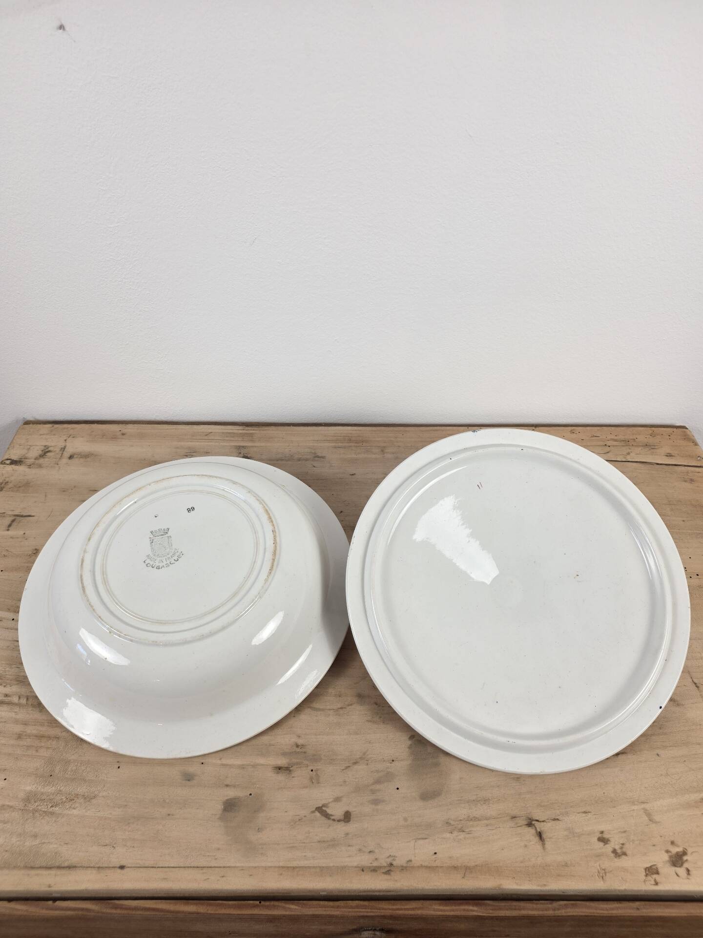 Soup tureen with lid Lou Basquez manufacture Saint-Amand
