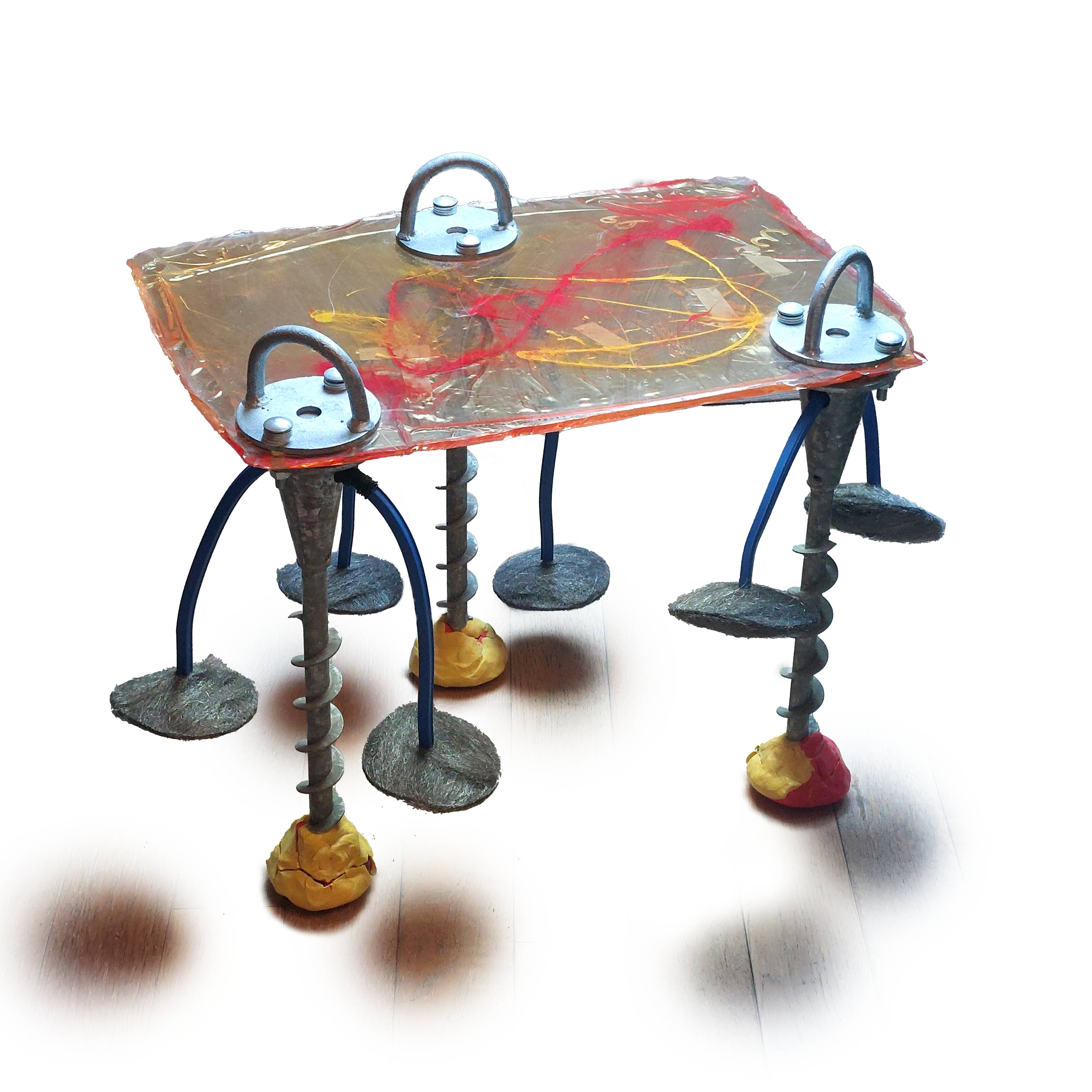 "Side table" by Gaetano Pesce