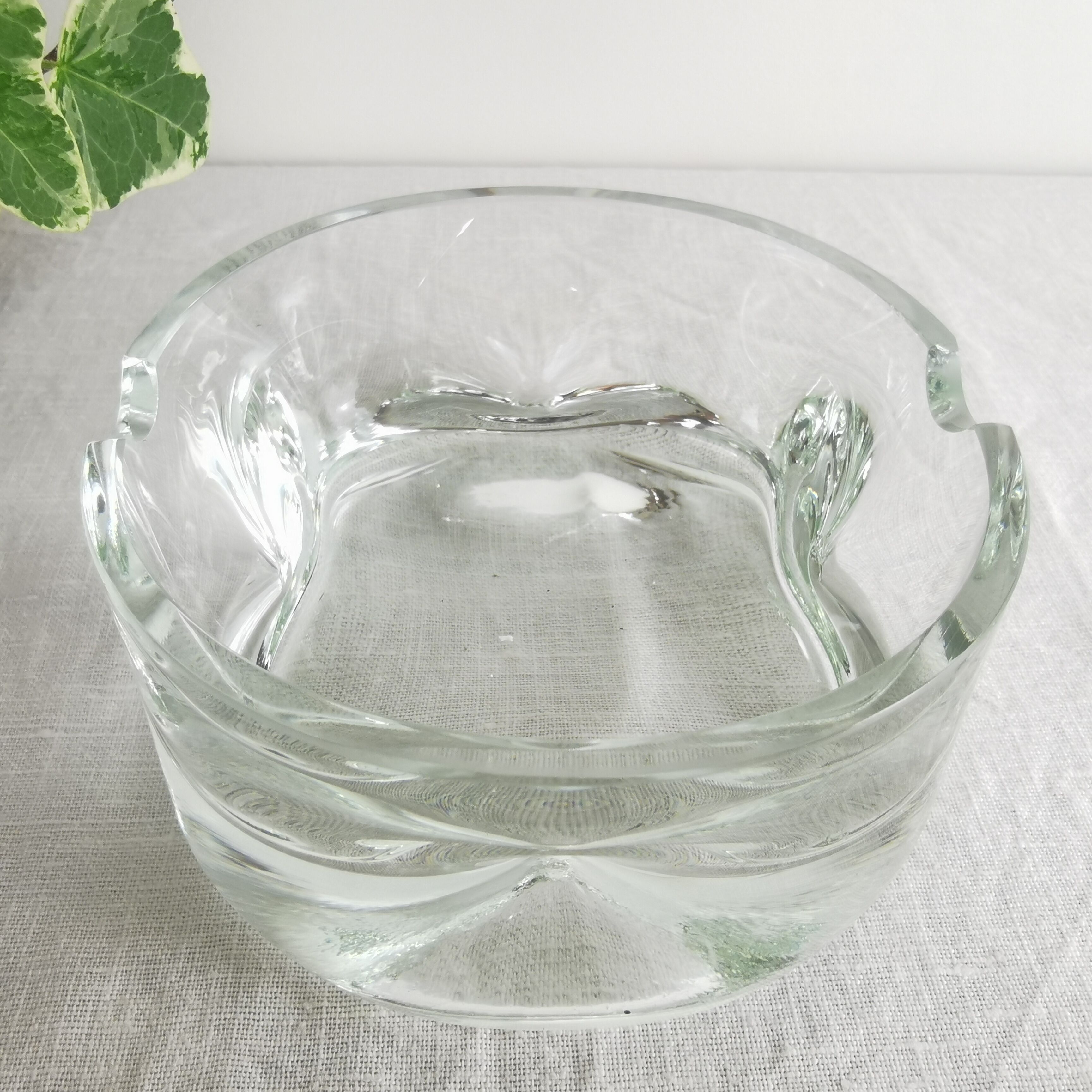 Cendrier en verre