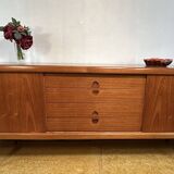 buffet danois en teck rétro vintage du milieu du siècle par Bramin – Design