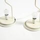 Two large original 1980s Leucos Paralume table lamps, made in Italy | heigh