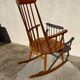 Chaise à bascule vintage