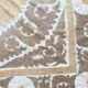 Vintage hand-embroidered tablecloth 136x158 cm