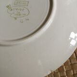 Series of 10 dessert plates
