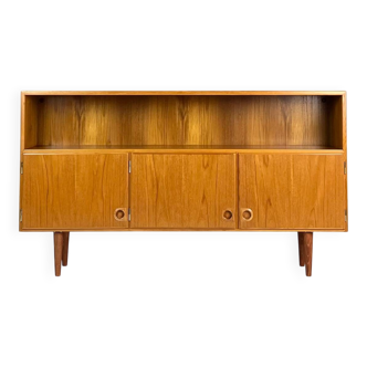 Danish teak sideboard shelf by Sven Ellekaer for E. Boisen 70s vintage