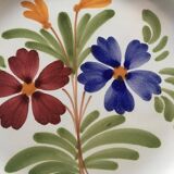 Assiette artisanale de malicorne ateliers moreau