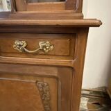 Mahogany china cabinet
