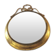 Miroir rond avec ornement design années 50 - 79cm