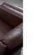 Vintage Mid-Century Scandinavian Modern Brown Leather Sofa, 1970s