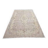 Beige Vintage Floral Carpet sku v623