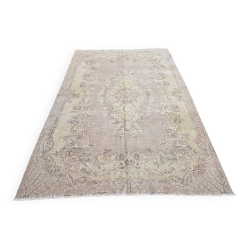 Tapis floral vintage beige sku v623