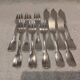 5 fish cutlery sets 11p silver plated metal goldsmith Europfelix uni-flat