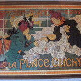 Art Nouveau puzzle Exhibition of white Monday, January 31 clichy Henry Thiriet