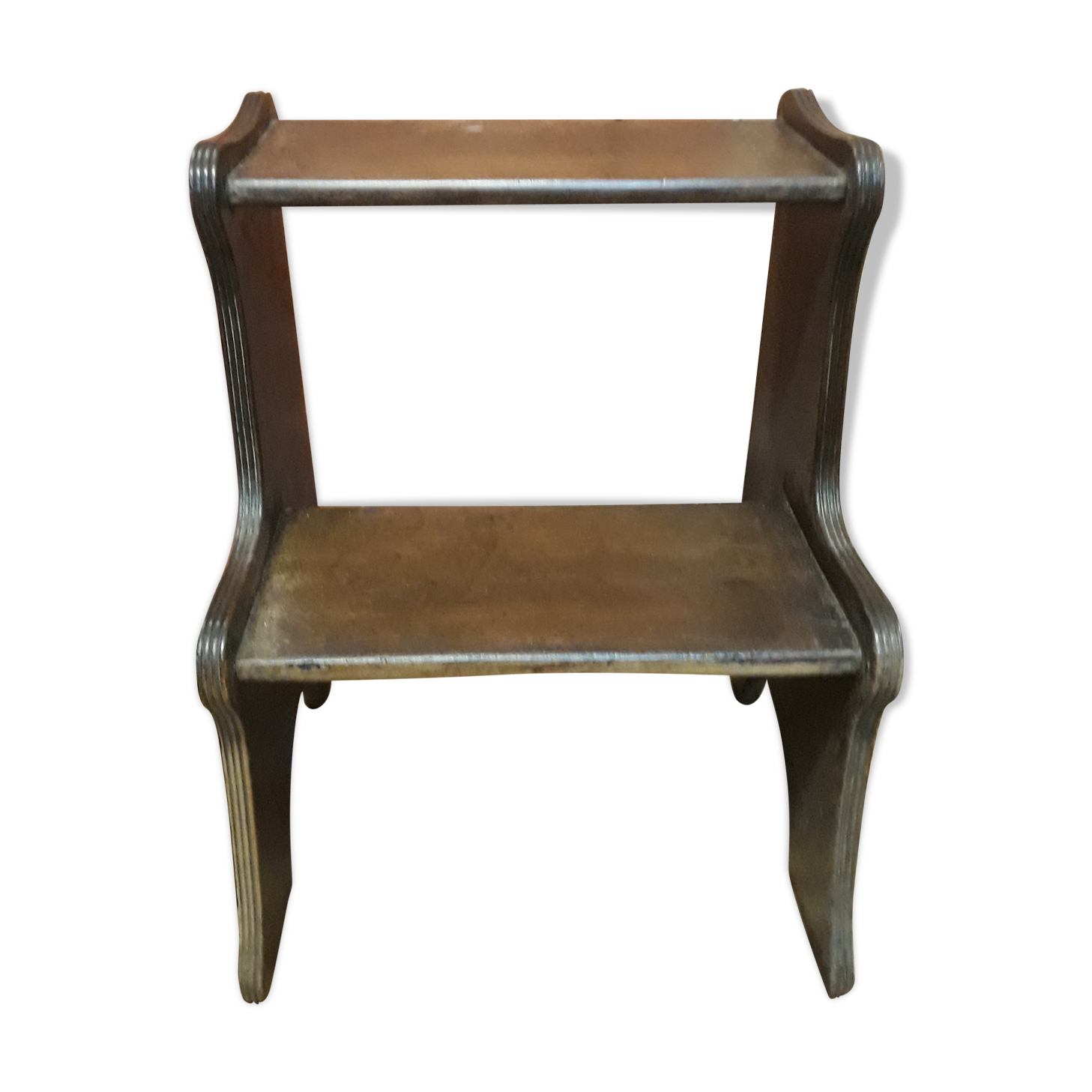 Antique wooden step stool