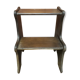 Marche pied ancien en bois